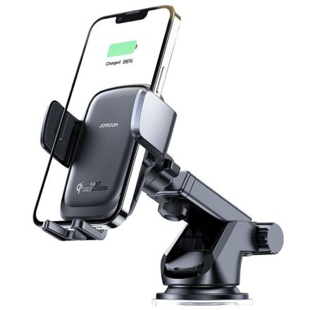 JOYROOM JR-ZS243 Autómata Dashboard 15W Wireless Autós Töltő és Tartó - Fekete