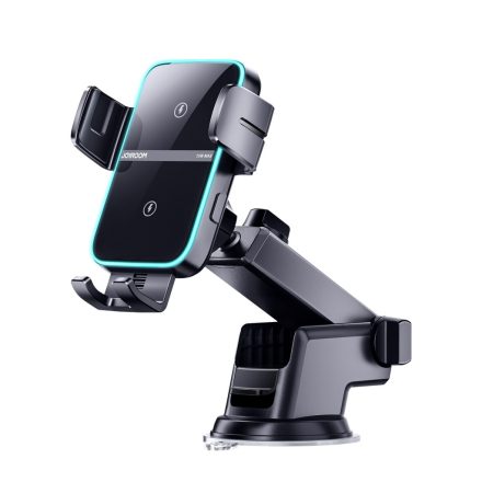 JOYROOM JR-ZS246 Dual-Coil Autómata Dashboard 15W Wireless Autós Töltő és Tartó - Fekete
