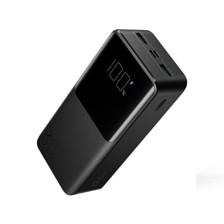 Joyroom JR-QP193 22.5W PD QC 3.0 + PD 30000 mAh Powerbank - Fekete