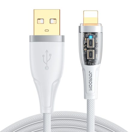 Joyroom S-UL012A3 2.4A Lightning 1.2M Adatkábel - Fehér