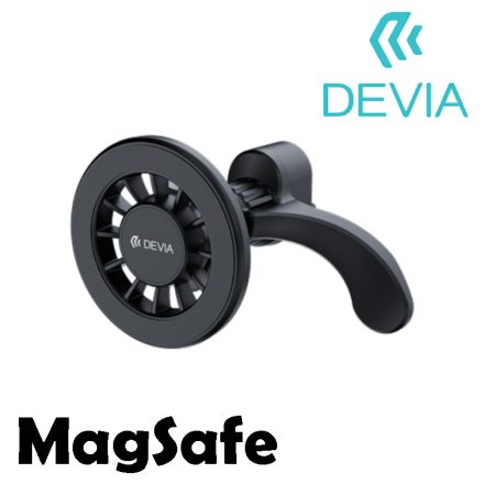 Devia ES084 Smart Magnetic Air Outlet MagSafe Mágneses Tartó - Fekete