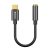 Baseus L54 3.5 Jack/USB Type-C Audió Adapter - Fekete