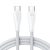 Joyroom S-CC100A11 PD USB Type-C 100W 1.2M Adatkábel - Fehér