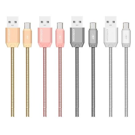 Joyroom S-M322 Micro USB 1M Adatkábel - Rose Gold