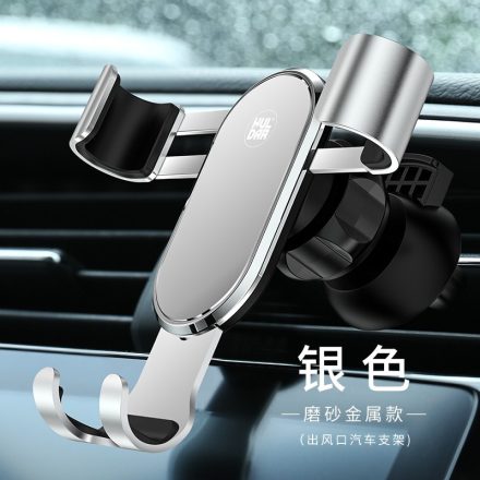 JOYROOM/Huldra HL-ZS014 Gravity Car Holder Autóstartó - Ezüst