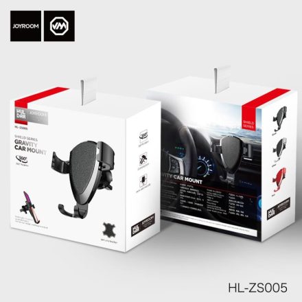 JOYROOM/Huldra HL-ZS005 Gravity Car Holder Autóstartó - Piros