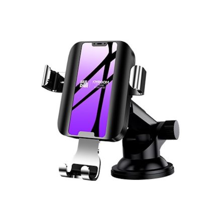 JOYROOM JR-ZS182 Gravity Glass Wireless Car Charger Autós Töltő és Tartó - Fekete
