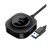 JOYROOM S-M371 4in1 USB 2.0 0.25M HUB Adapter - Fekete