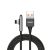 Joyroom S-M98K Bullet Q.C. 3A USB Type-C 2M Adatkábel - Fekete