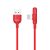 Joyroom S-M392 USB Type-C 1.2M Led Adatkábel - Piros