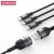 Joyroom S-M401 3in1 3.5A 0.3M Adatkábel + 1.2M USB Hosszabbító- Fekete