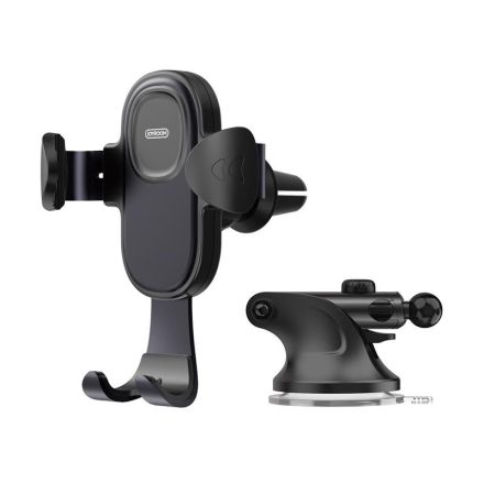 JOYROOM JR-ZS193 Dawn Gravity 2in1 Autós Tartó - Fekete