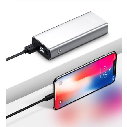 Joyroom D-M223 Qick QC 3.0 + PD 10000 mAh Powerbank - Ezüst