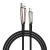 Joyroom S-M399 3A USB Type-C 1.5M Adatkábel - Fekete