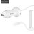 HOCO Z14/Micro USB 3.4A + 1xUSB Autóstöltő - Fehér