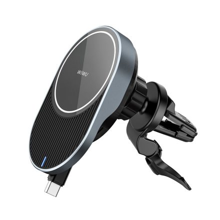 WiWU CH-315 Lacey Magnet Car Mount MagSafe Autós Töltő és Mágneses Tartó - Fekete