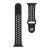 Apple iWatch TACTICAL 161 Double Silicone 42/44/45mm Óraszíj - Fekete