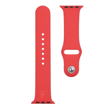 Apple iWatch TACTICAL 464 Silicone 38/40/41mm Óraszíj - Piros