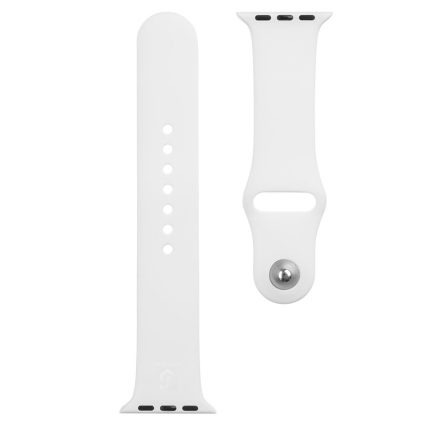 Apple iWatch TACTICAL 465 Silicone 38/40/41mm Óraszíj - Fehér
