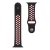 Apple iWatch TACTICAL 163 Double Silicone 42/44/45mm Óraszíj - Fekete/Piros