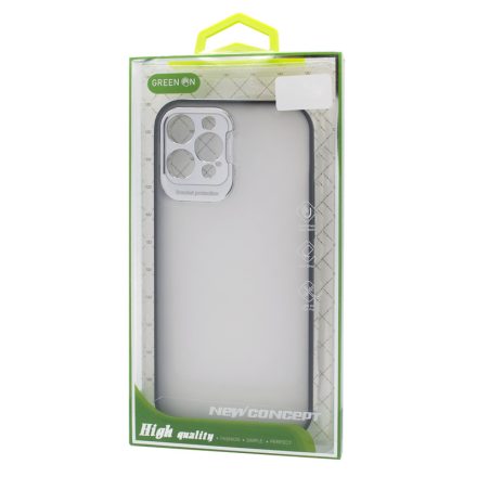 Apple iPhone 11 Green On Matt TPU - Fekete