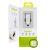 Green On DL-C17 1A USB Autós Töltő és Lightning Adatkábel - Fehér