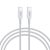 UNIQ USB Type-C 1M Adatkábel - Fehér