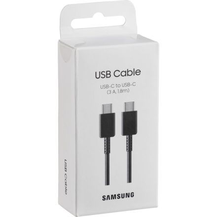 Samsung DX310JWEGEU 3A 1.8M USB-C Blister ADATKÁBEL - Fehér