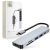 Tech-Protect V4 6in1 USB-C - USB-A 3.0 / USB-A 2.0 / USB-C / HDMI / micro SD / TF / SD Card Reader HUB Adapter - Grafit
