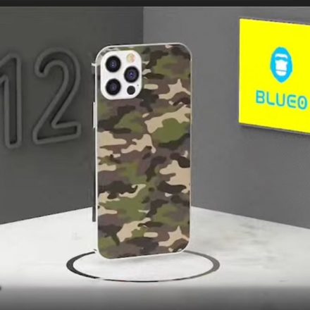 Apple iPhone 12 Mini Blueo Hátlapi Fólia - Zöld