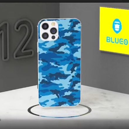 Apple iPhone 12/12 Pro Blueo Hátlapi Fólia - Kék