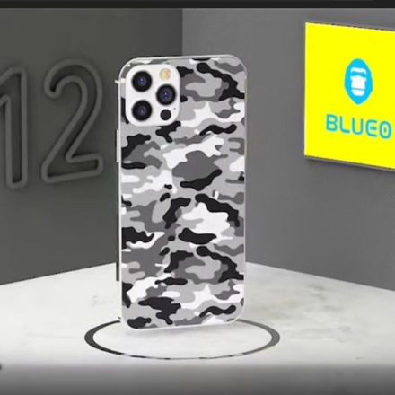 Apple iPhone 12 Pro Max Blueo Hátlapi Fólia - Szürke