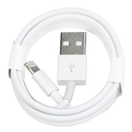 Apple Lightning 1M BULK Adatkábel - Fehér